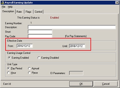 Date based payroll transactions Date based payroll transactions