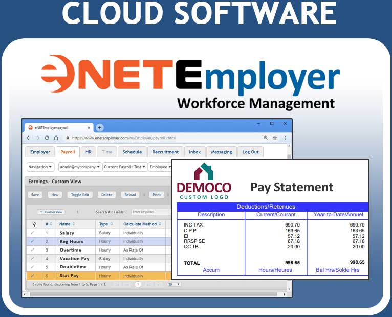 Cloud-based payroll software in Canada Cloud-based payroll software